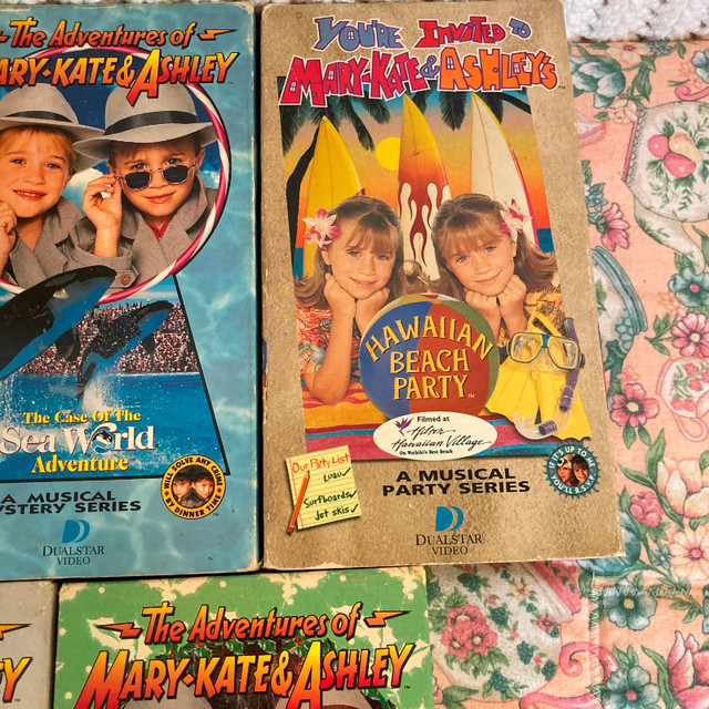 Five Mary Kate and Ashley VHS Movies | CDs, DVDs & Blu-ray | Windsor ...