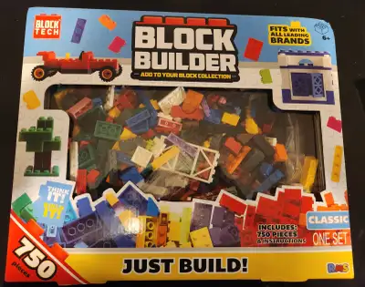 Block Builder Lego Style Building Blocks, View more