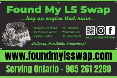Quality LS swap engines! Engine and transmission drivelines also avaiable. All engines are: * Wired...