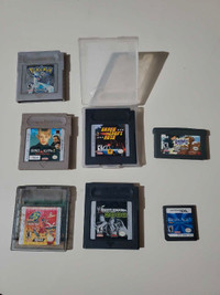 Gameboy cartridges 
