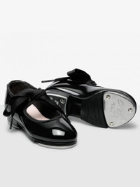Capezio Black patent TAP SHOES in stock at Act 1 Chatham-Kent