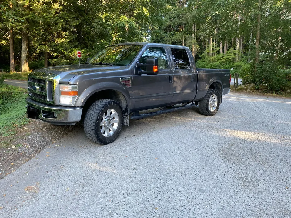 2008 Ford f350 6.4 diesel pickup truck grey 4x4