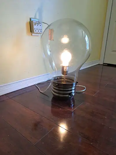 Giant Light Bulb Floor Lamp, View more