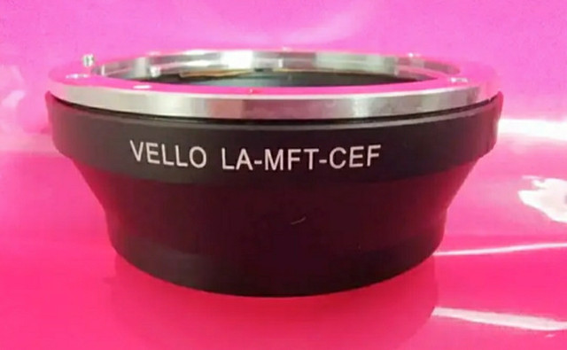 Vello Lens Adapter Canon lens to Micro 4/3 in Cameras & Camcorders in Mississauga / Peel Region - Image 2