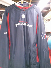 NFL HOUSTON TEXAN  PULLOVER JACKET AND MATCHING HAT