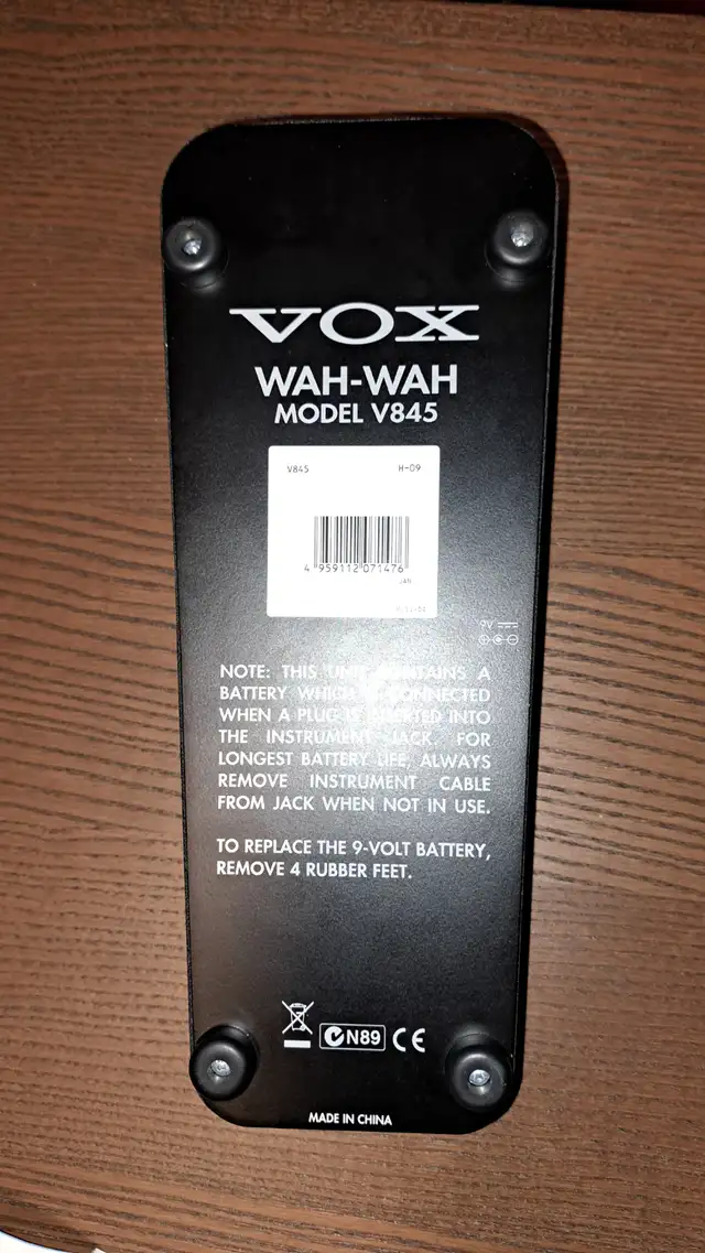 Vox V845 Wah-Wah Pedal in Amps & Pedals in City of Toronto - Image 5