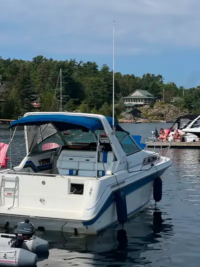 Currently at the slip in Killarney. Runs amazing and is ready for its new owners.