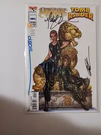 Witchblade/Tomb Raider #1 (Variant/Signed)