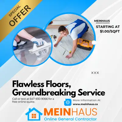 Professional Flooring & Stairs – From Only $1/sqft! MEINHAUS, View more