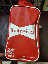 Mint BUDWEISER BUD Travel Bag Carry On BEER COOLER