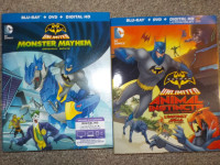 DC Batman Unlimited, 2 movies on blu ray, excellent condition