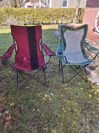 Adult camping chairs