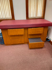 Bed and drawers