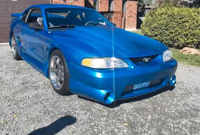 1995 mustang 3.8L V6 automatic It has a BBK cold air intake with a K&N air filter, MSD electronic ig...