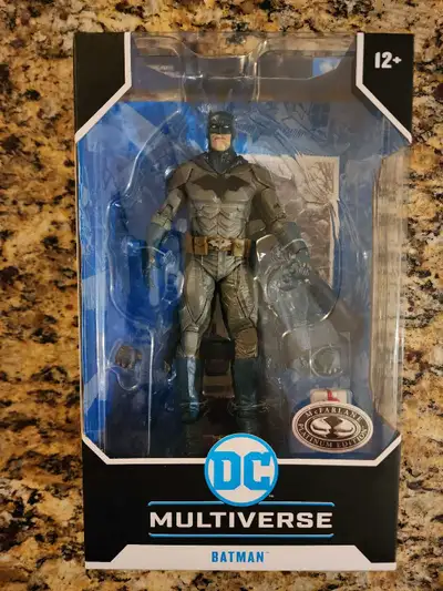 McFarlane DC Multiverse Batman Noel Platinum action Figure. New in sealed box.