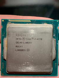 i7 4770 Processor $100