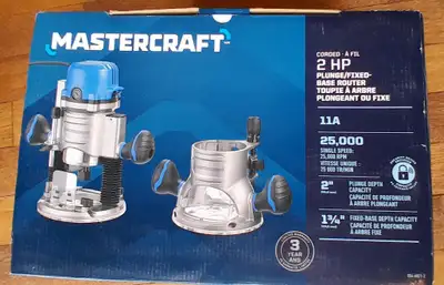Toupie Mastercraft 2 HP + 40 fers MAXIMUM – Neuf, View more