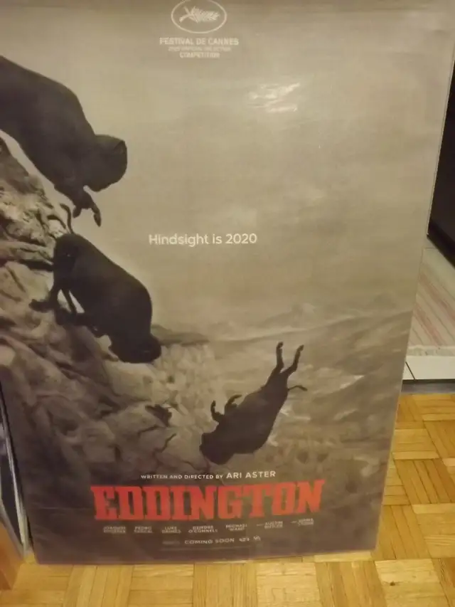 EDDINGTON 2025 RARE TEASER "BULLS" MOVIE POSTER/EMMA STONE in Arts & Collectibles in City of Toronto - Image 3