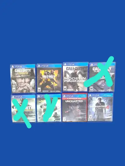 PS4 Games: Call of Duty & Uncharted Games, View more