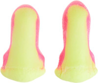 BRAND NEW Uncorded Foam Earplugs Box, 200 Pair (Pink/Yellow)