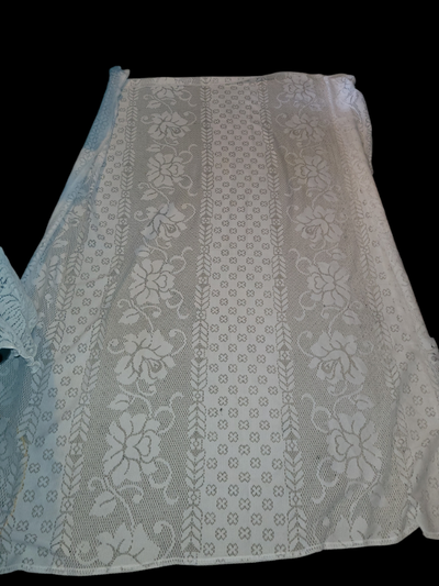 Lace table cloth. Dining ware. Home decor. 55" L x 40" W. PLEASE read the ad carefully My name - My...