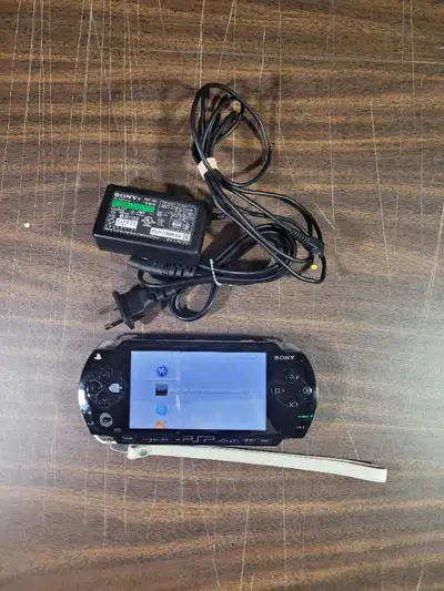 PSP 1000 Console, Power Cord & Case, View more