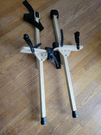 Adult size wooden stilts
