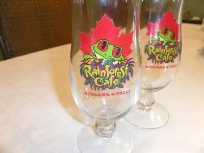 Rainforest Café Collector Glasses, View more