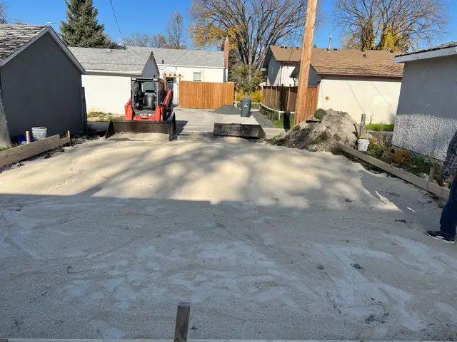 skidsteer, mini excavator and septic system services