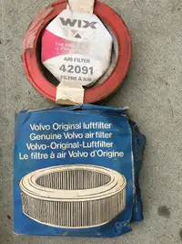 New air filters for 1970s Volvo