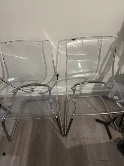 Acrylic Transparent Chairs - 2, View more