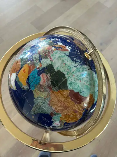 rock and gem globe, View more