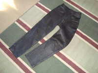 Motorcycle leather pants 30 waist - very little use