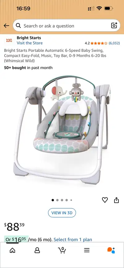 baby swing , View more