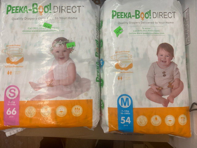 Diapers - Small - Medium in Bathing & Changing in Peterborough