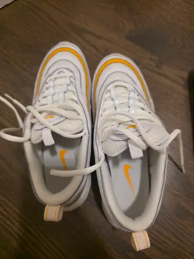 Nike Air Max 97 White University gold shoes, View more
