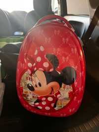 Heys red and pink with flowers Disney Minnie Mouse Kid's Rolling