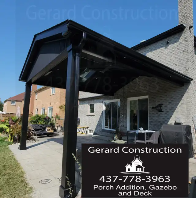 GAZEBO , DECK, FENCE, CARPORT, PERGOLA in Decks & Fences in Mississauga / Peel Region - Image 4