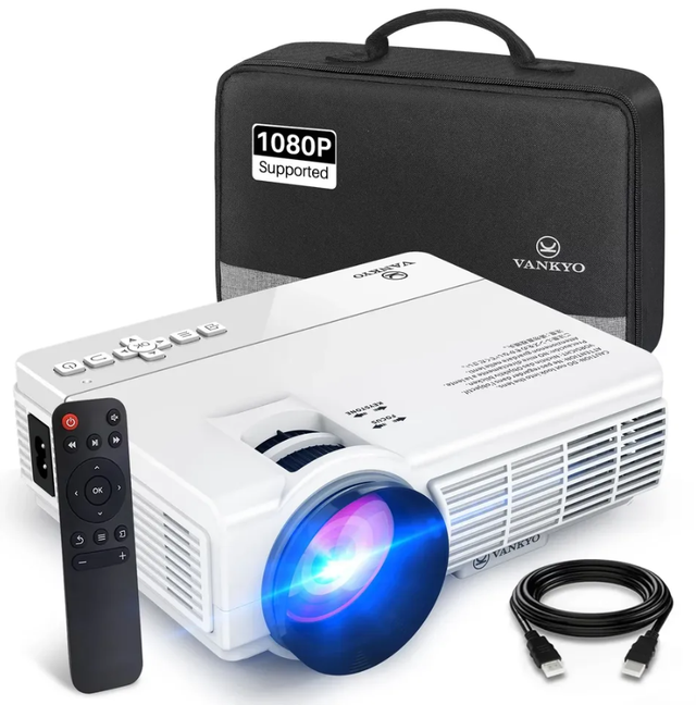 BRAND NEW Vankyo - Leisure 3 Mini Projector (1080P Supported)
