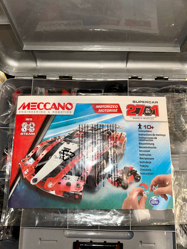 Meccano CIB NEW, Bags are still sealed in Toys & Games in Gatineau