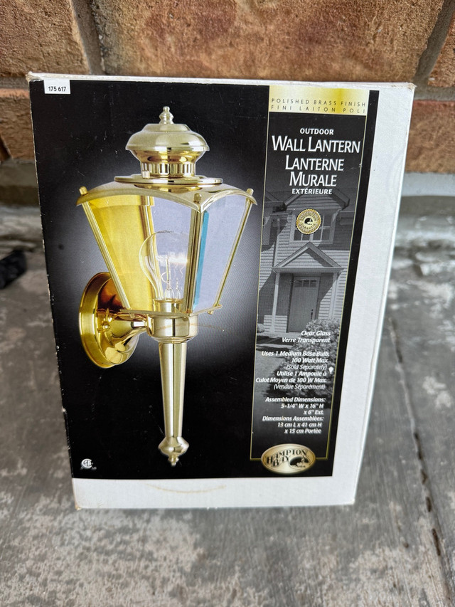 Wall lantern in Outdoor Lighting in St. Catharines