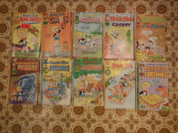 74 Vintage Harvey's Richie Rich Comic Books