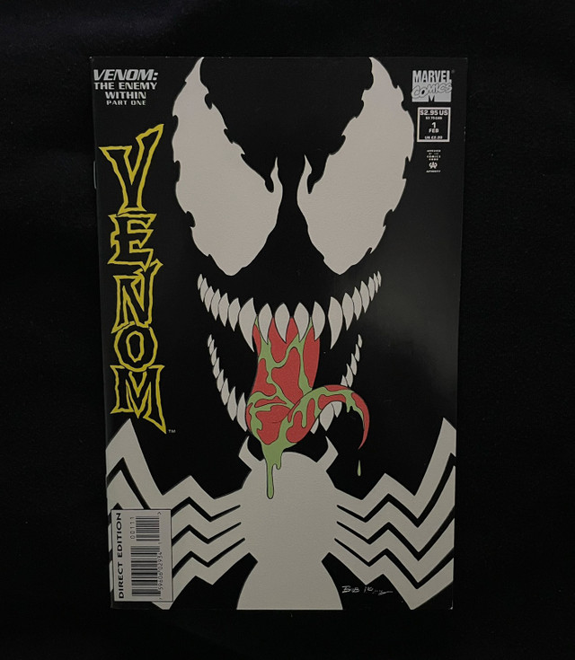 Venom The Enemy Within Issue 1 Rare Glow In The Dark Cover in Comics & Graphic Novels in Oshawa / Durham Region