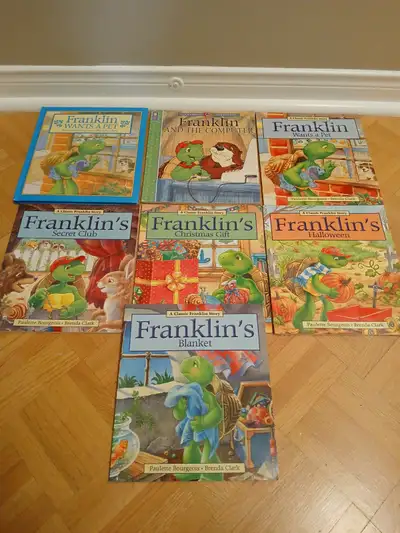 7 FRANKLIN childrens books by Paulette Bourgeois, View more