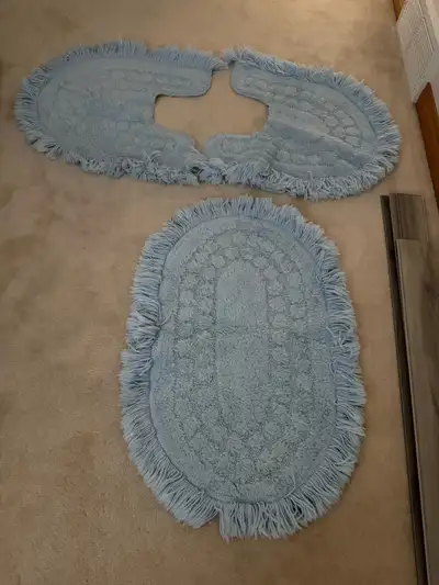 Set of 2  pieces bathroom toilet floor mats   ., View more
