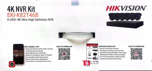 EKI-K164T412 Hikvision NVR kit @Angel Electronics Mississauaga  in Cameras & Camcorders in Mississauga / Peel Region - Image 10
