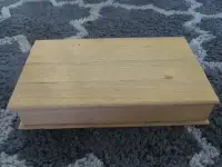 Petite boîte de bois (pour peinture sur bois)