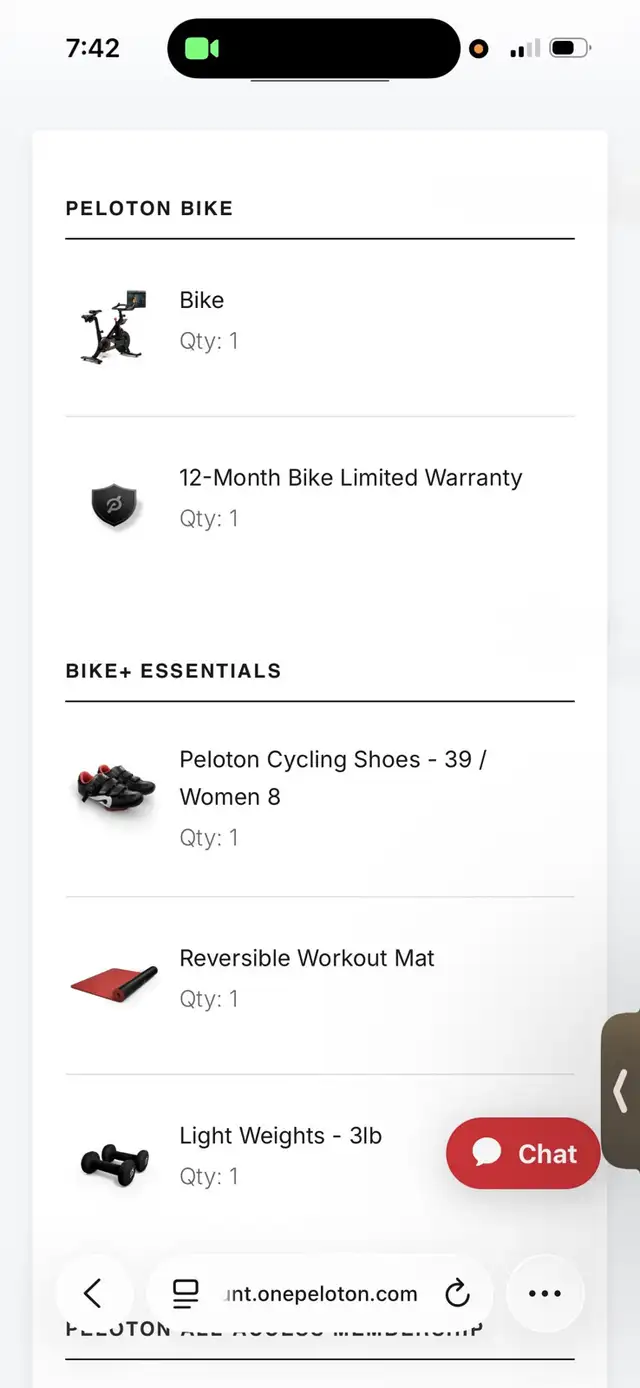 Peloton Bike with accessories & shoes in Other in Oakville / Halton Region - Image 4