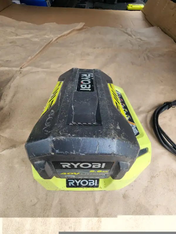 RYOBI 40V Lithium-Ion Rapid Charger Only Model # OP406AVNM in Outdoor Tools & Storage in Windsor Region - Image 6