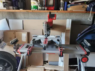 Milwaukee 7-1/4" Dual Bevel Compound Sliding Miter Saw, View more